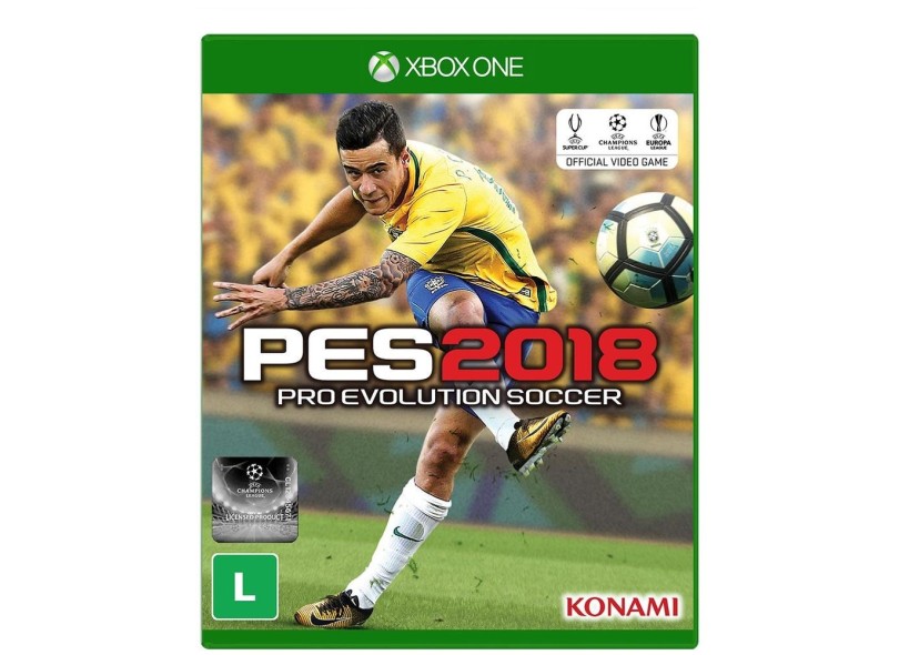 Jogo Pro Evolution Soccer 2018 Xbox One Konami
