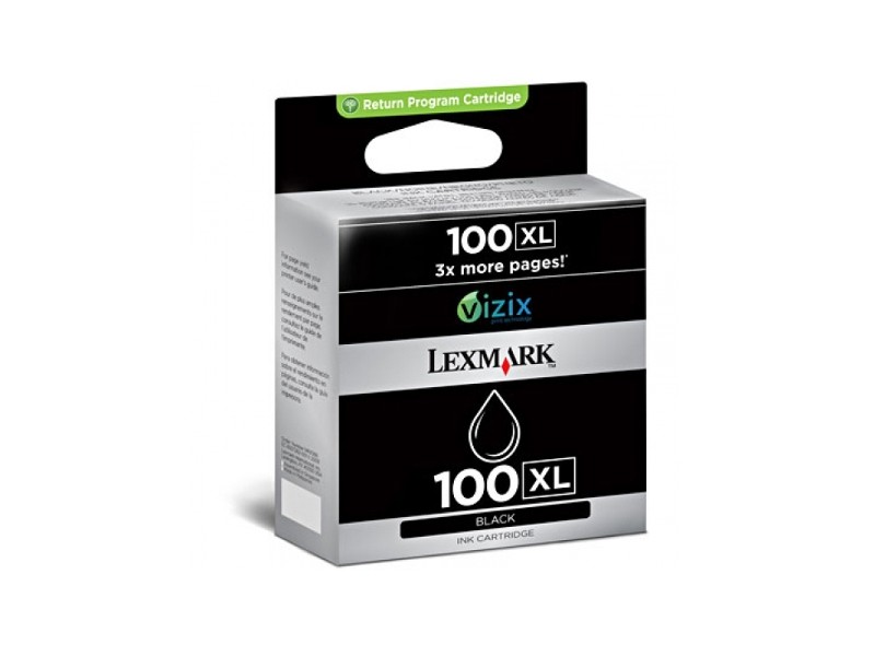 Cartucho Preto Lexmark 100XL 14N1068