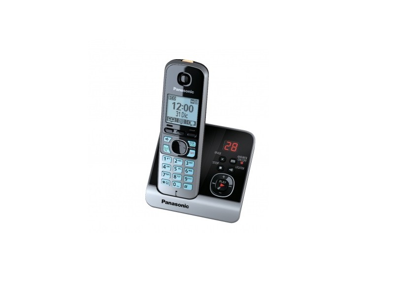 Telefone sem Fio Panasonic Secretaria Eletrônica KX-TG6721LAB