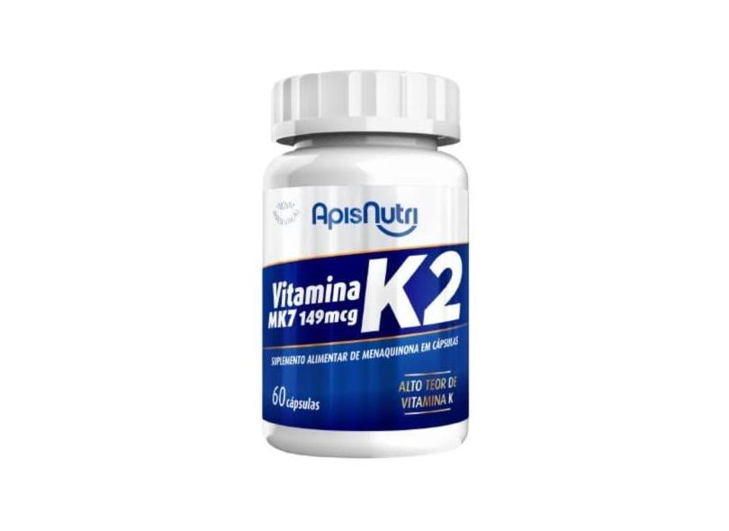 Apisnutri Suplemento de Vitamina K2, 60 Capsulas