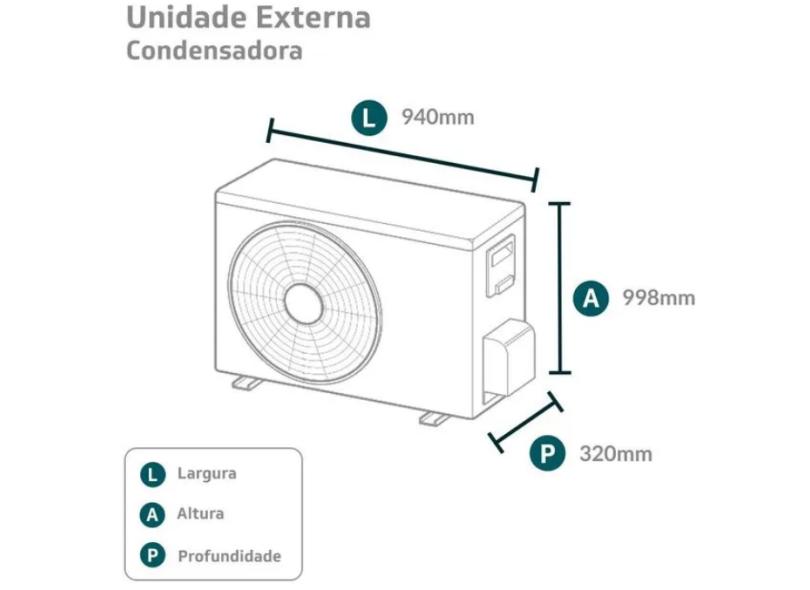 Ar-Condicionado Split Hi Wall Fujitsu 31000 BTUs Quente/Frio Inverter Airstage ASBH31KMTA / AOBH31KMTA