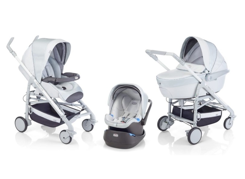 Carrinho de Bebê Travel System com Bebê Conforto Chicco Trio Love