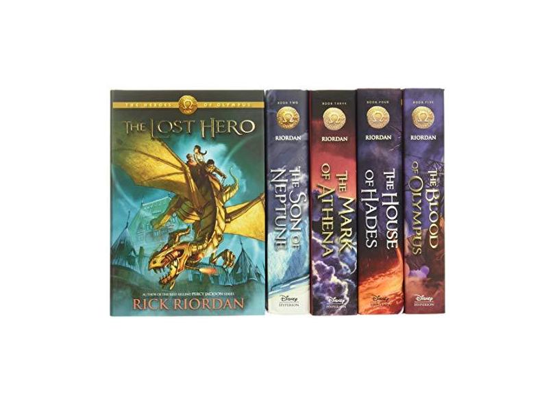 The Heroes of Olympus Hardcover Boxed Set - Capa Dura - 9781484720721