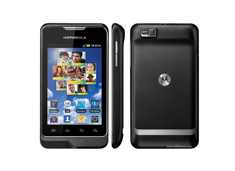 Smartphone Motorola XT389 3 mpx Desbloqueado 150 MB Android 2.3 3G Wi-Fi Bluetooth