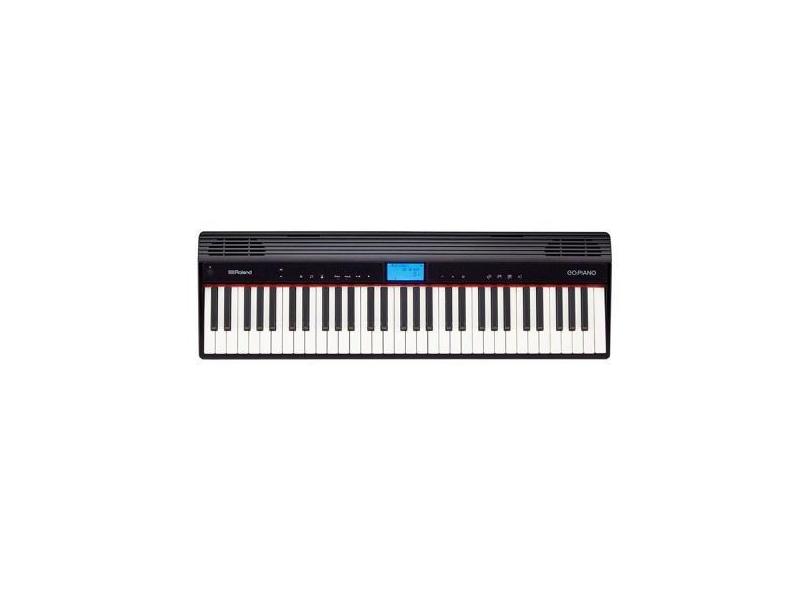 Piano Digital Roland Go-61P 61 Teclas Com Bluetooth