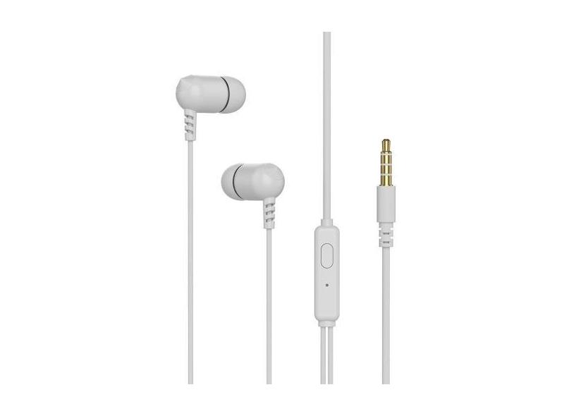 Fone de Ouvido Intra-auricular C3Tech EP-07WH Branco