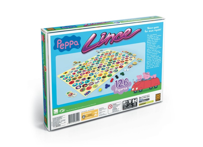 Jogo de Tabuleiro Lince - Loja Grow