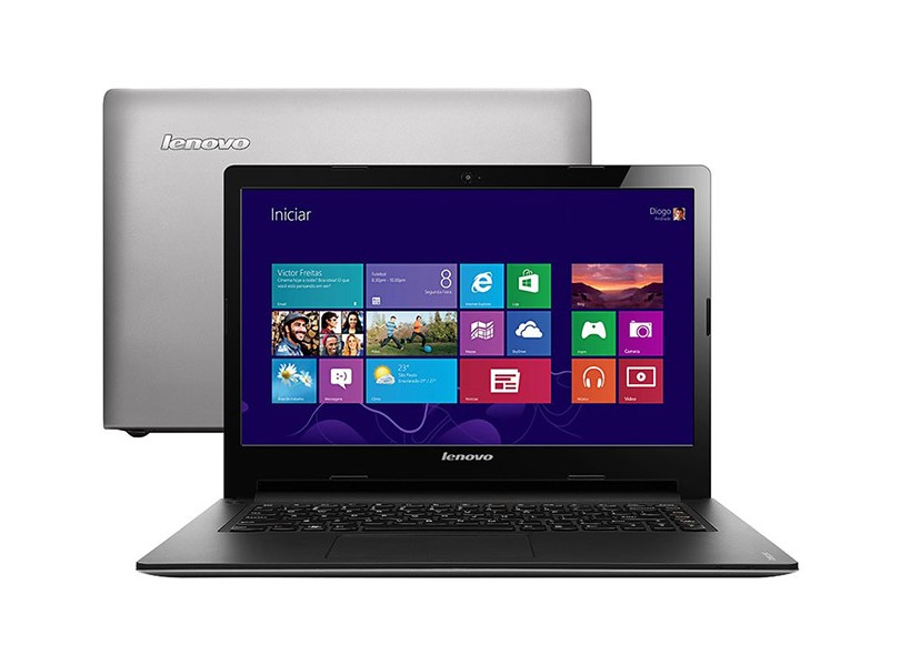 Notebook Lenovo Intel Core i5 3317U 3ª Geração 4 GB 500 GB LED 14" Windows 8