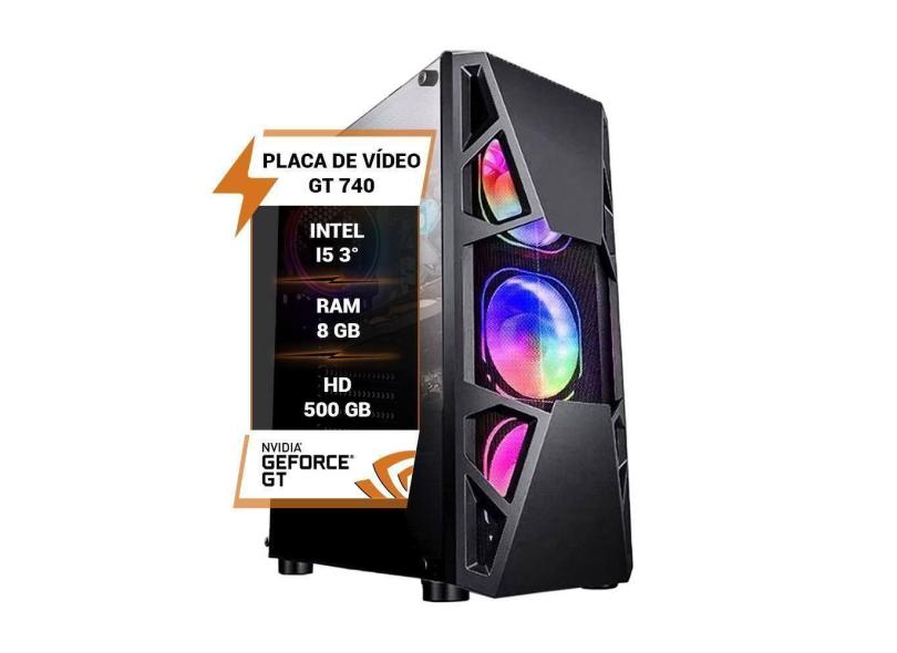 Pc Gamer Intel Core I5 3 Hd 500Gb Gt 740 Memória 8Gb Ddr3