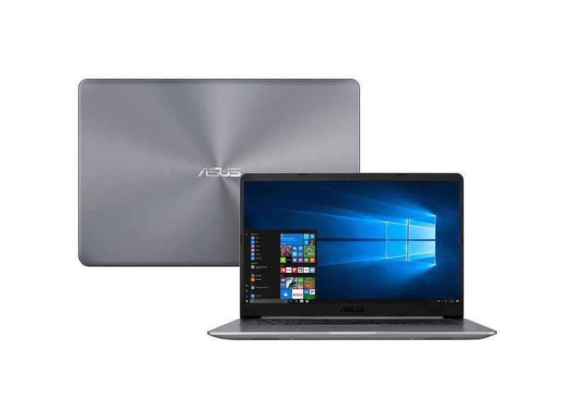 Notebook Asus VivoBook 15 Intel Core i5 7200U 4 GB de RAM 1024 GB 15.6 " Windows 10 X510UA-BR483T