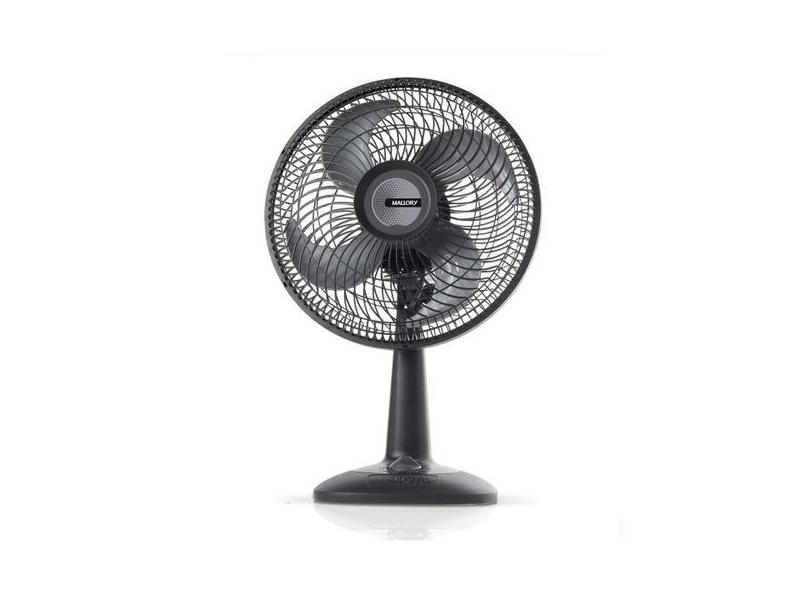 Ventilador De Mesa 30cm Eco Ts Preto/Grafite 220V - Mallory