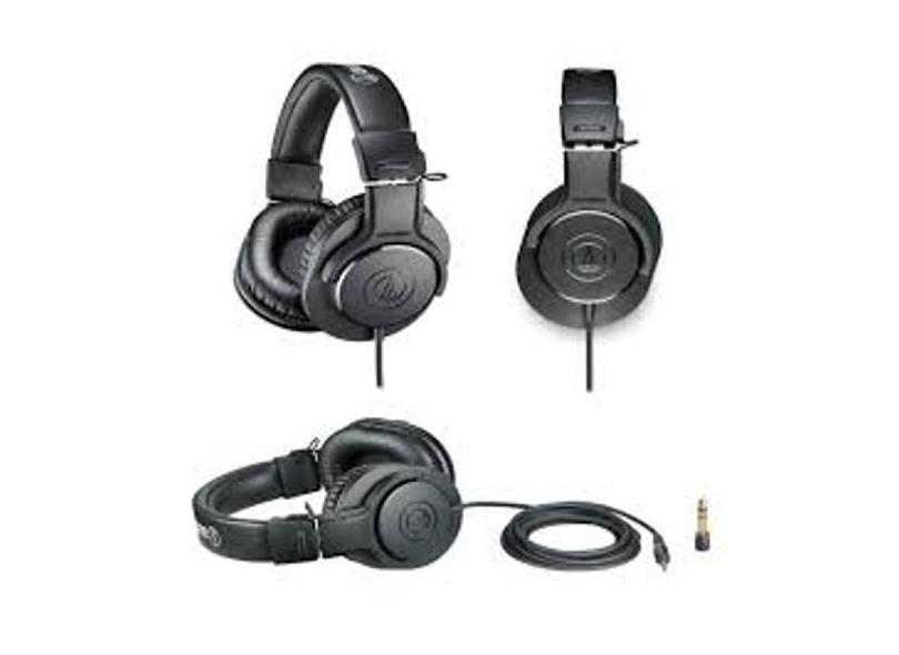 Fone De Ouvido Audio Technica Ath-M30x  Para Monitoramento Profissiona