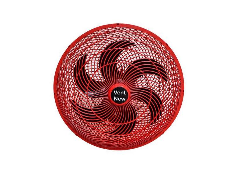 Ventilador De Parede Dobrável 101,6 Cm - Vermelho Sólido - Bambu Natural Para Dança E Decoração