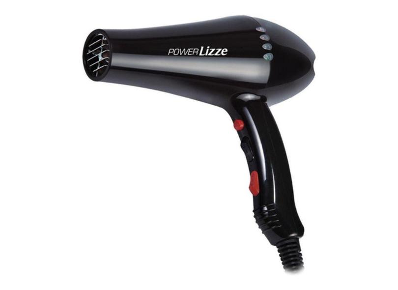 Secador De Cabelo Lizz Power Lizz Preto 220V