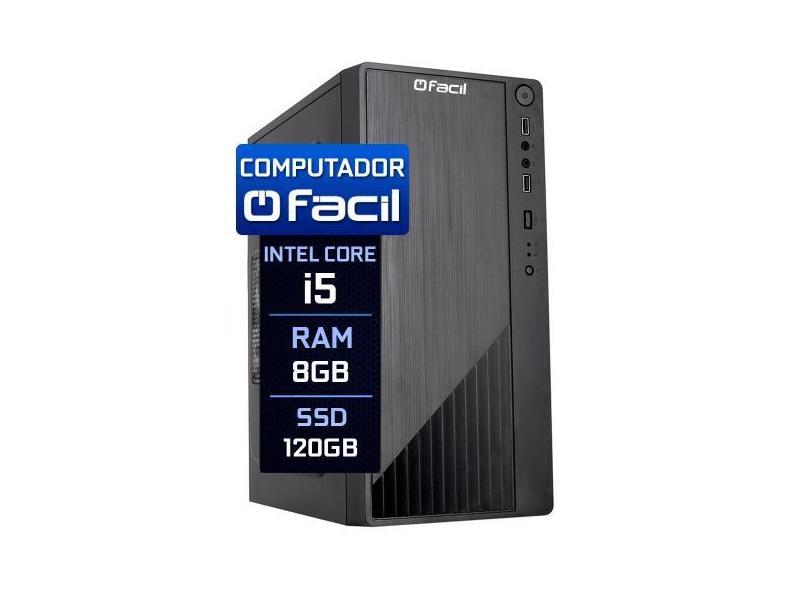 Computador Fácil Intel Core I5 8Gb Ssd 120Gb - Fácil Computadores