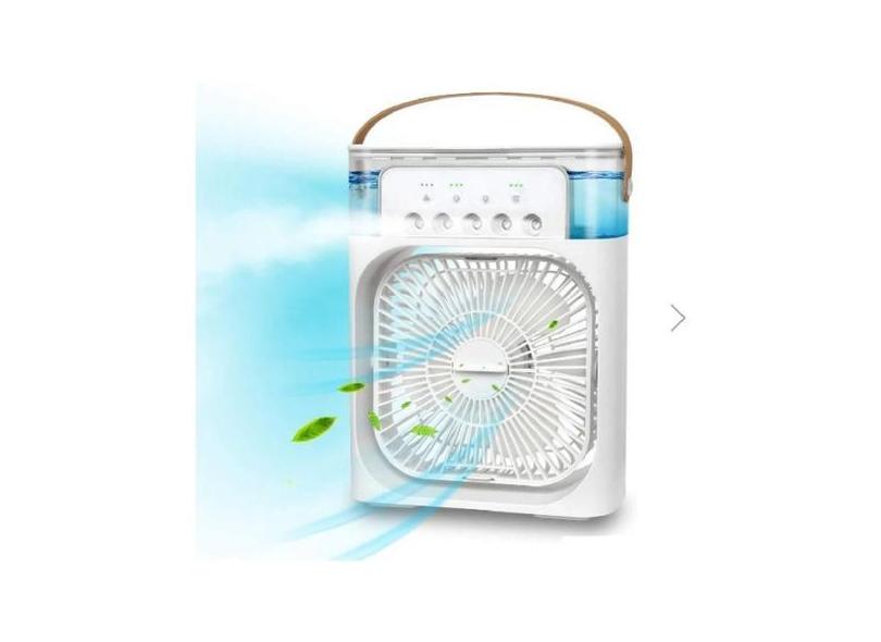 Mini Smart Ar Condicionado Ventilador Refrigeração água Umidificador C
