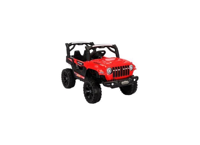 Carrinho Jipe Aventura Elétrico Infantil 12V c/ Controle Remoto Bang -