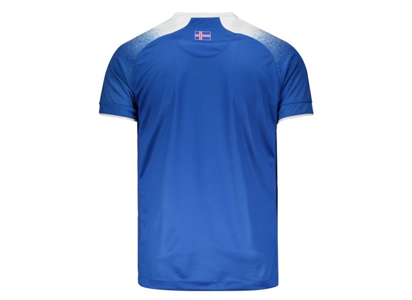 Camisa Torcedor Islândia I 2018/19 sem Número Errea