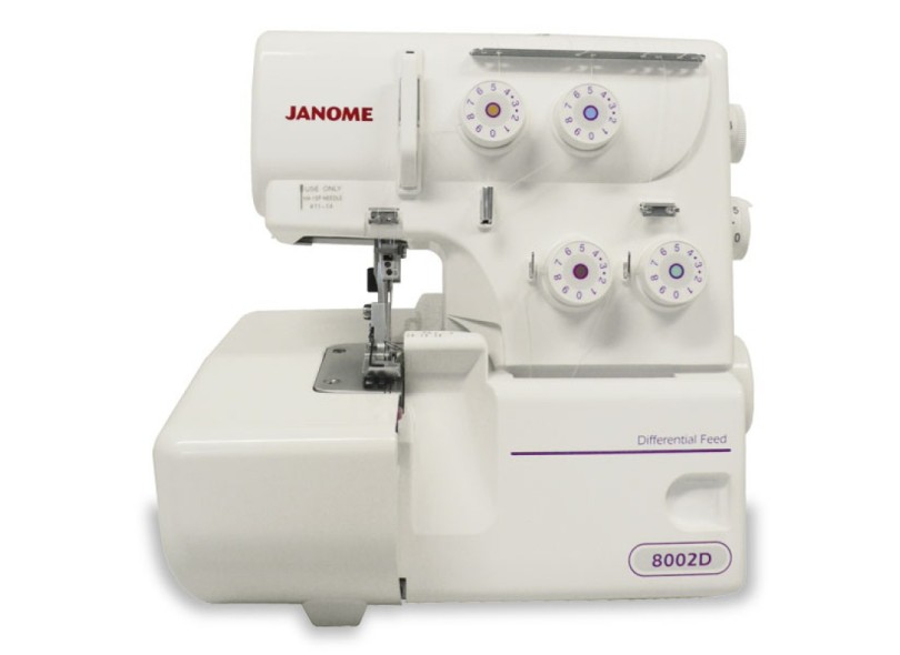 Máquina de Costura Doméstica Overlock 8002D - Janome