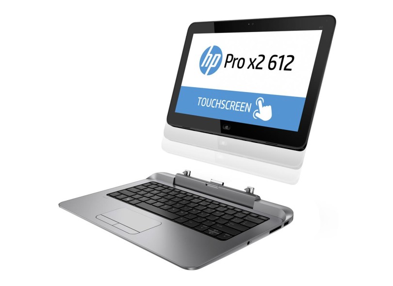 Notebook Conversível HP Pro X2 Intel Core i5 4202Y 4 GB de RAM 256.0 GB 12.5 " Touchscreen Windows 10 612 G1