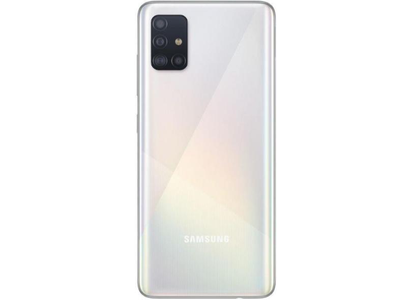 Smartphone Samsung Galaxy A51 Usado 4 GB 128GB Câmera Quádrupla 2 Chips Android 10