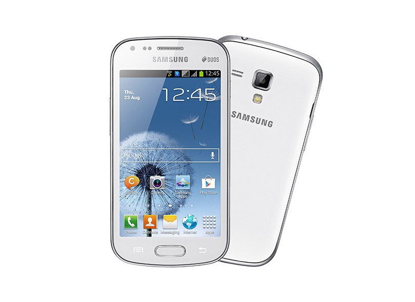 Smartphone Samsung Galaxy S Duos S7562 5,0 Megapixels Desbloqueado 2 Chips 4GB Android 4.0 3G Wi-Fi