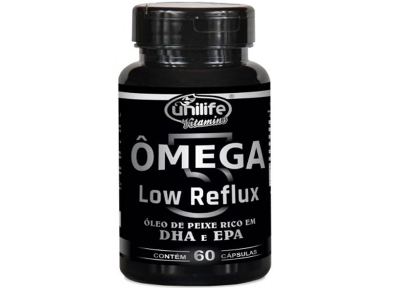 Ômega Low Reflux Limão 1000mg 60 cápsulas Unilife com o Melhor Preço é