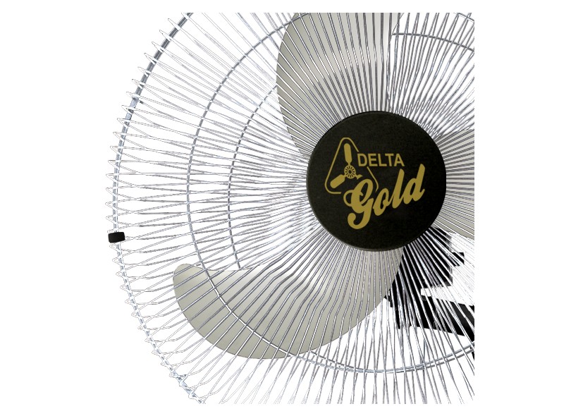 Ventilador de Parede Venti-Delta Gold 60 cm 3 Pás