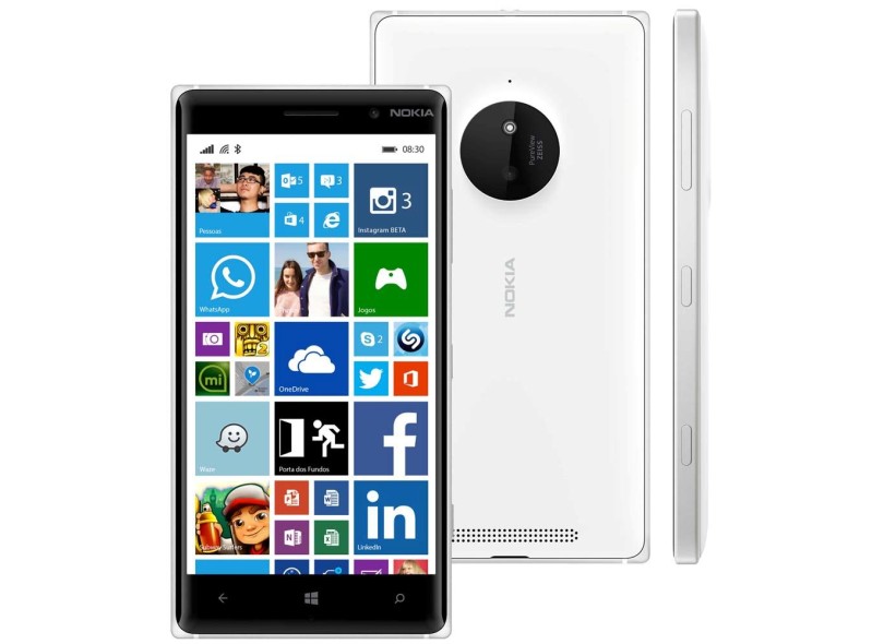 Smartphone Nokia Lumia 830 Câmera 10,0 MP 16GB Windows Phone 8.1 3G Wi-Fi 4G