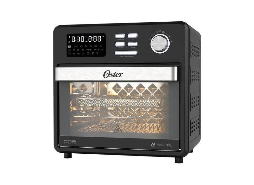Fritadeira Eletrica Airfryer Forno Oster 15 Litros Sem Oleo campact Air Frayer airfryer Oster fritadeira eletrica oter 15 litros forno airfly fry sem oleo 15l assadeira fryer efray