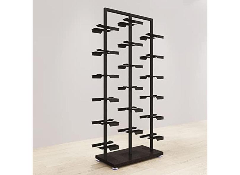 Rack De Exibição De Sapateira Para Loja De Roupas Comerciais, Prateleira De Exibição De Sapatos De Varejo Moderno E Criativo, Prateleira De Tênis De Metal, Exibição De Organizador De Sapatos Moder