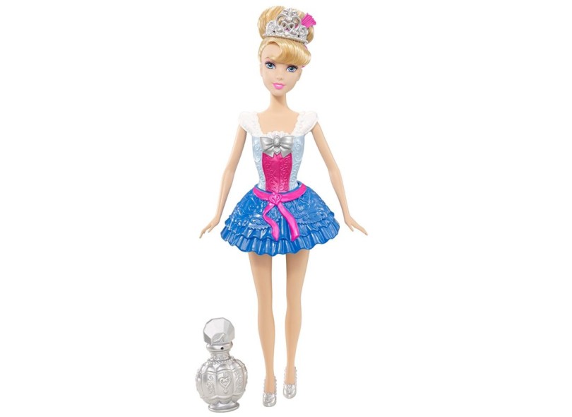 Boneca Princesas Disney Cinderela Banho Mágico Mattel