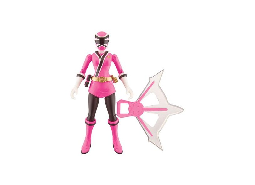 Boneco Power Rangers Samurai Rosa - Sunny
