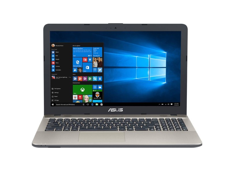Notebook Asus VivoBook Intel Core i3 6006U 4 GB de RAM 1024 GB 15.6 " Windows 10 X541UA-GO1986T