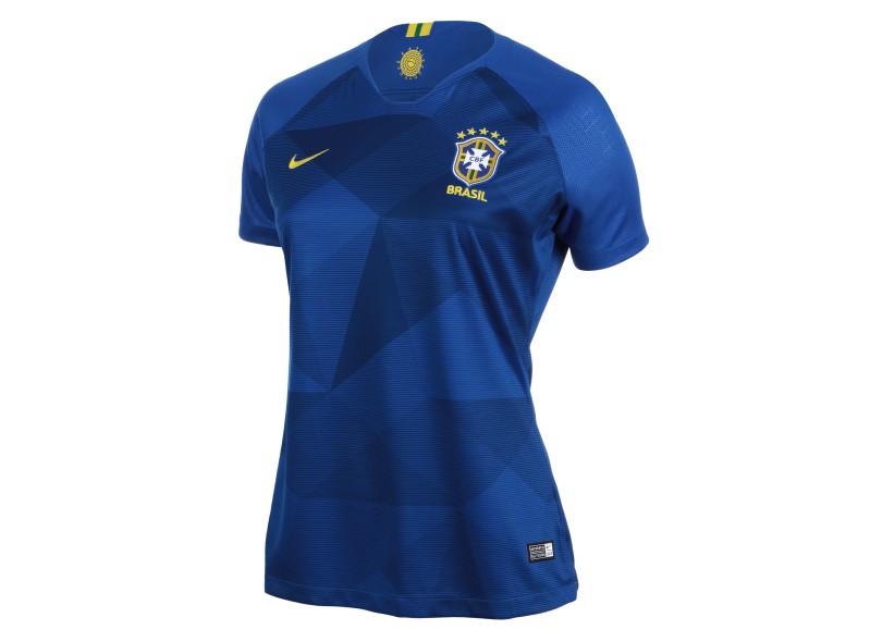 Camisa Torcedor Feminina Brasil II 2018/19 sem Número Nike