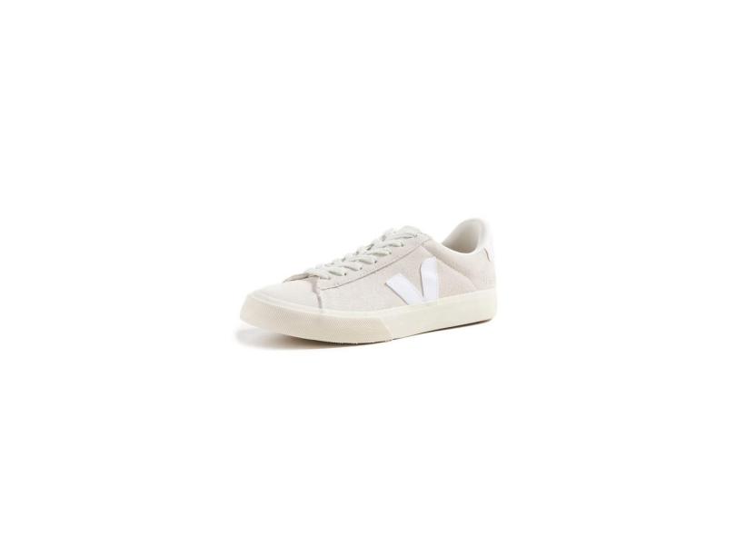 Tênis Veja Campo Suede para Homens Branco Natural