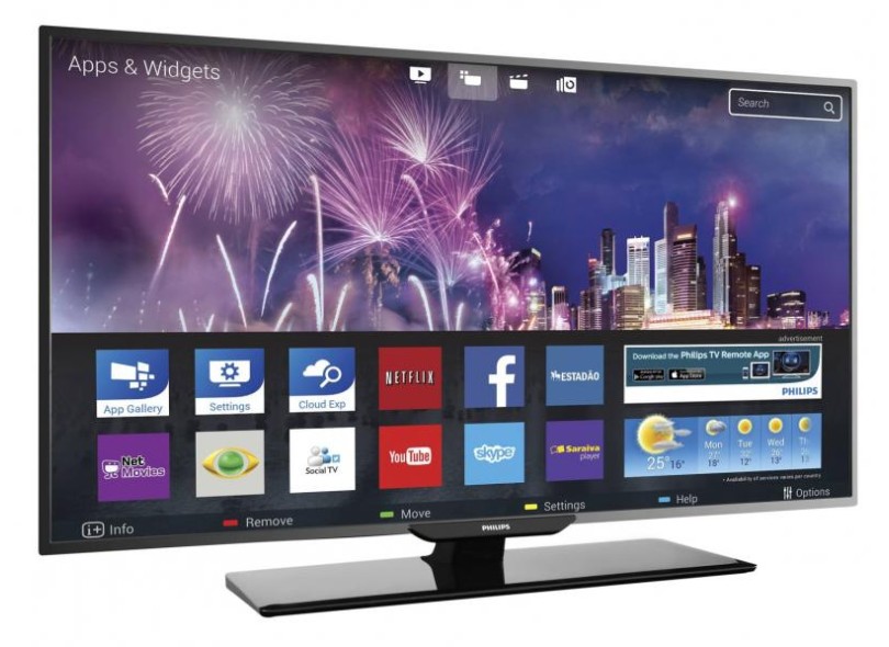 TV LED 40 " Smart TV Philips Série 5000 Full 40PFG5109