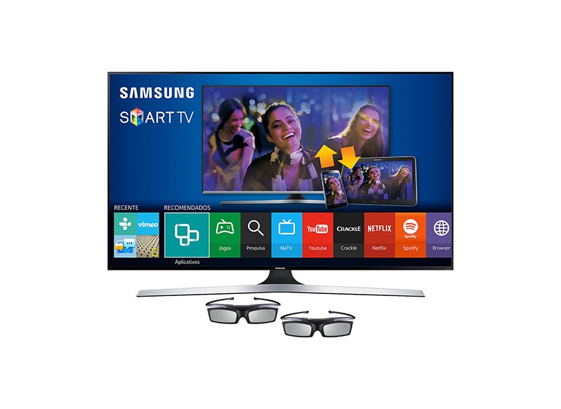 TV LED 48 " Smart TV Samsung 3D Full UN48J6400
