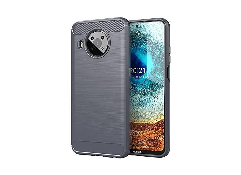 Aroepurt Cover per Nokia C21 Plus Custodia Compatibile con Nokia C21 Plus Cover Case Custodia Backplane per PC + Cornice Morbida in Silicone KB-LAN13