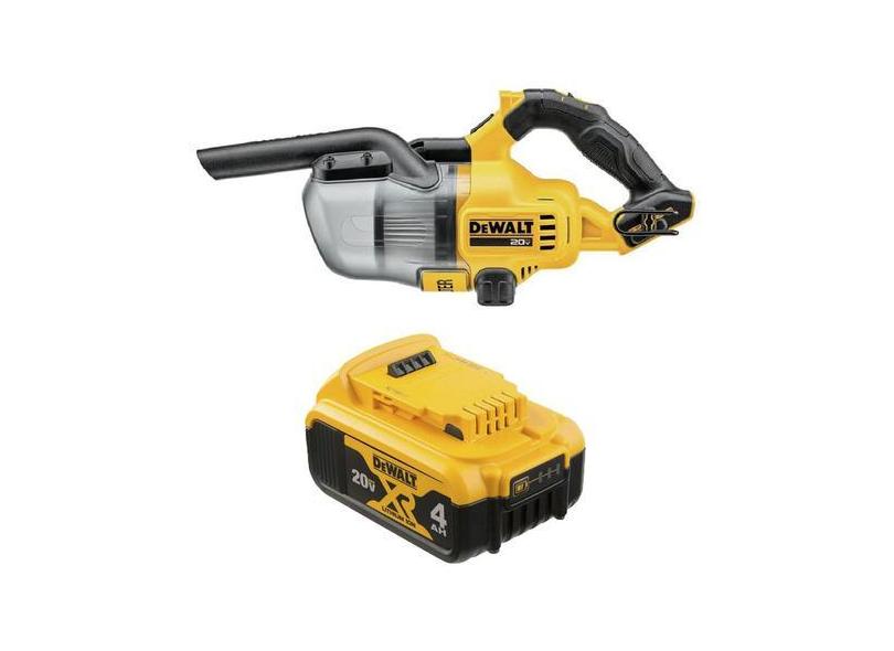 Aspirador De Po Portatil 20v Dcv501hb + 1 Bateria 4ah Dewalt DCV501HB