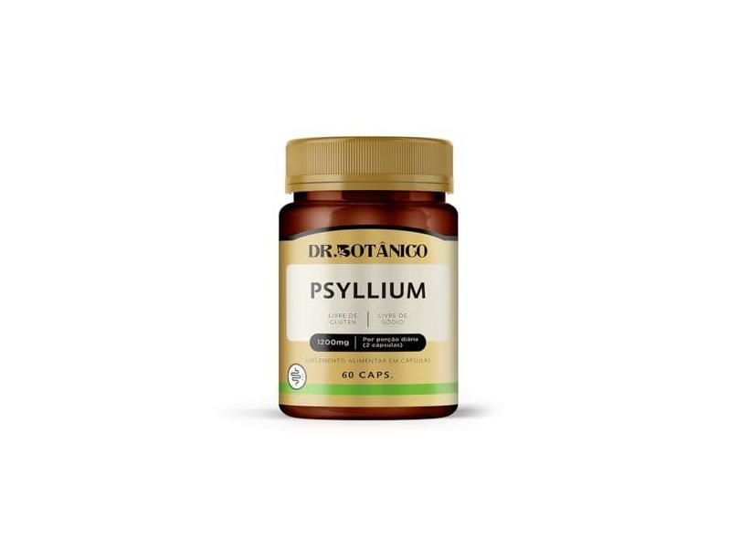 PSYLLIUM 1200MG 60 CAPS - DR. BOTÂNICO