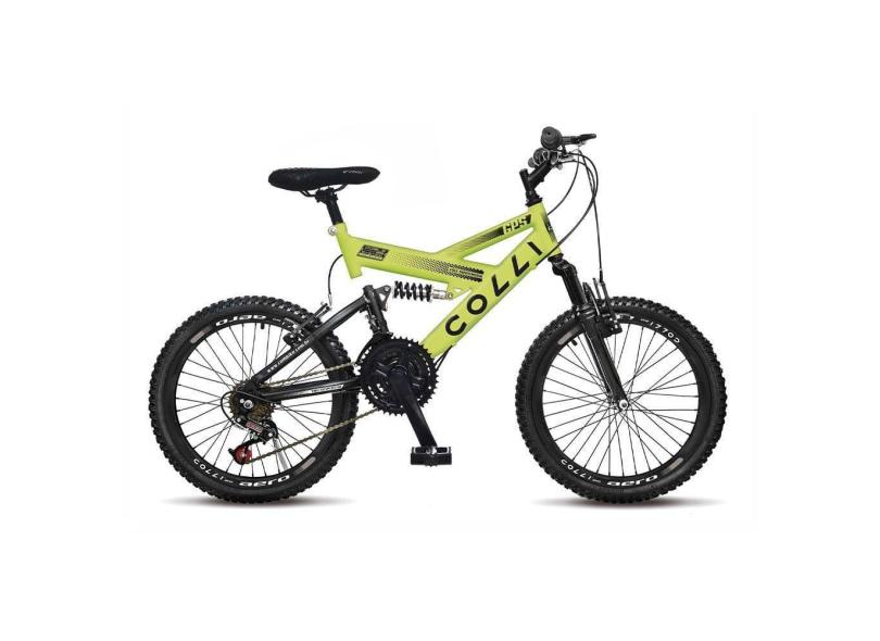 Bicicleta Juvenil Colli GPS Aro 20 21 marchas
