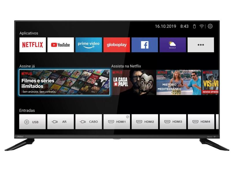 Smart TV TV LED 40 " Philco Netflix PTV40G60SNBL 3 HDMI