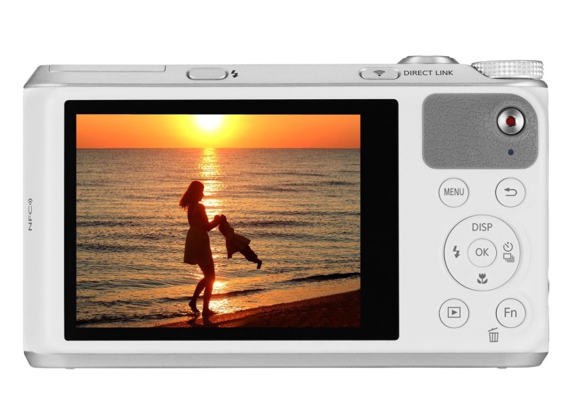 Câmera Digital Samsung Smart Series 16,3 MP Full HD WB350F