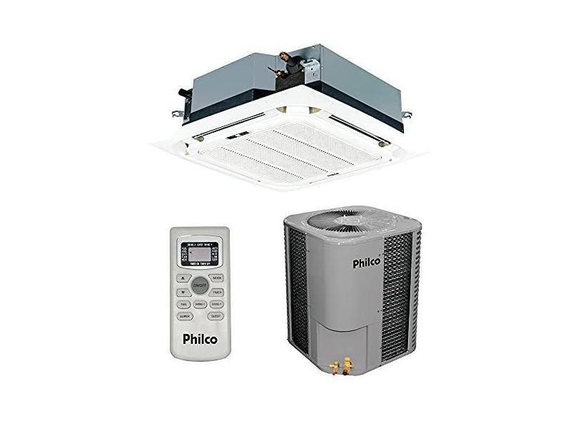 Ar-condicionado Split Cassete 48000 Btus Philco On/off Quente e Frio Pac48000cqfm5 380v