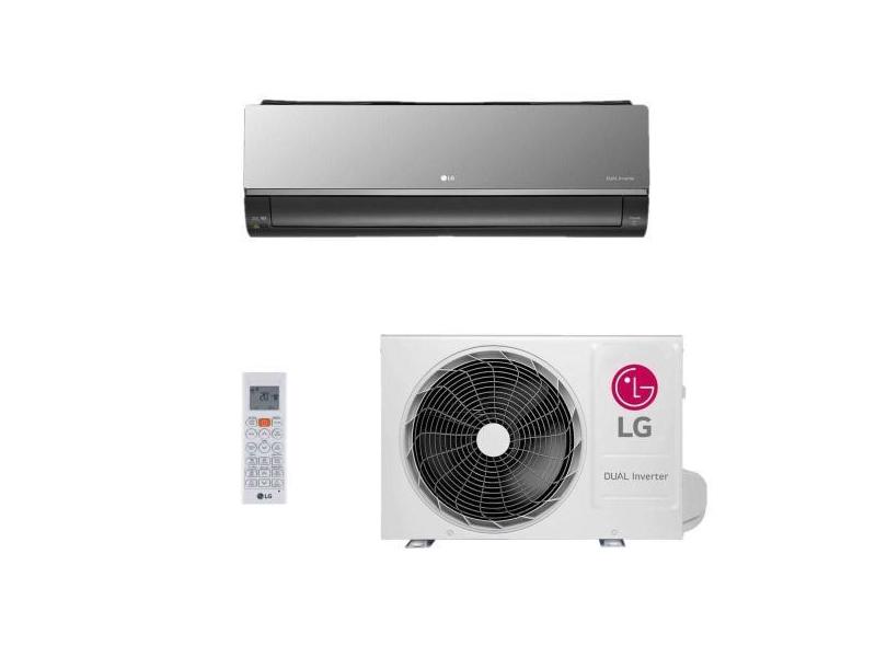 Ar Condicionado Inverter LG Dual Artcool Voice +IA 18000 Btus Quente e