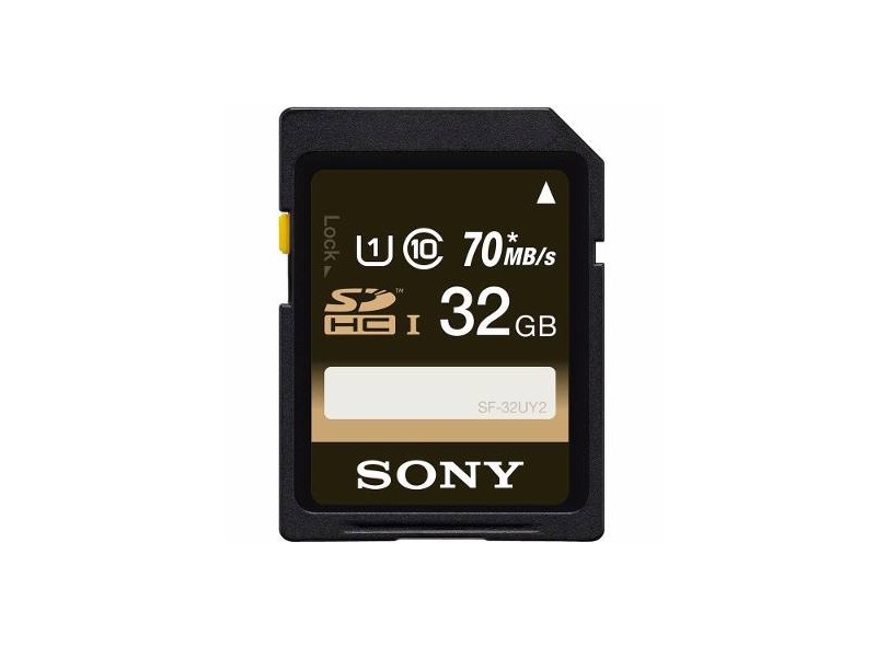 Cartão de Memória SDHC Sony 32 GB SF-32UY2