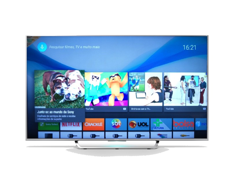 TV LED 75" Smart TV Sony 3D 4K 4 HDMI XBR-75X855C