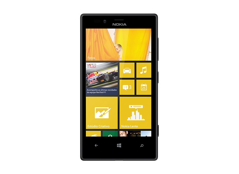 Smartphone Nokia Lumia 720 Câmera 6,1 MP Desbloqueado 8 GB Windows Phone 8 3G Wi-Fi