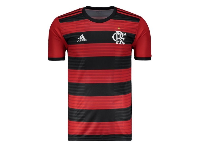Camisa Torcedor Flamengo I 2018/19 Adidas